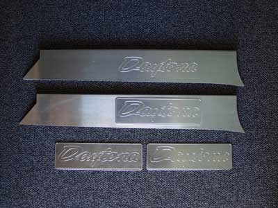 Daytona Door Sill Panels and Plaques